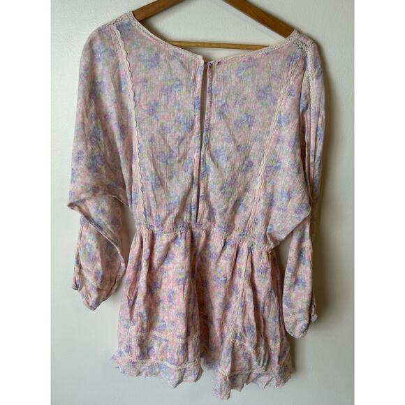 Loveshackfancy Noelle Dress Garden Size L - Picture 4 of 4